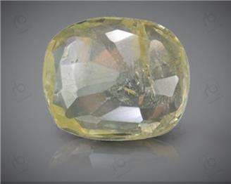 Yellow Sapphire Unheated & Untreated Natural Certified  3.07 carats -99342